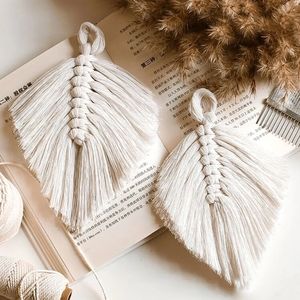 2 Macrame Pieces
